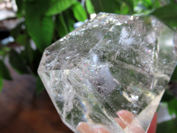 レインボークォーツ 水晶 ポリッシュ ブラジル産