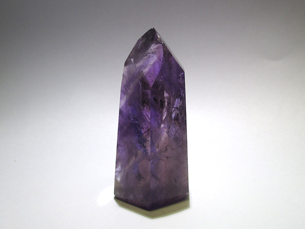 ブラジル産 アメジスト ポイント ポリッシュ 紫水晶 通販 天然石専門店 販売