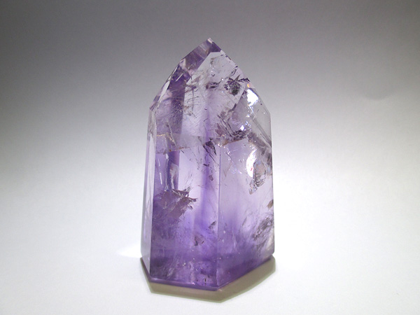ブラジル産 アメジスト ポイント ポリッシュ 紫水晶 通販 天然石専門店 販売