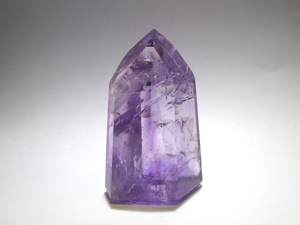 ブラジル産 アメジスト ポイント ポリッシュ 紫水晶 通販 天然石専門店 販売