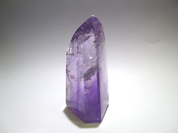 ブラジル産 アメジスト ポイント ポリッシュ 紫水晶 通販 天然石専門店 販売