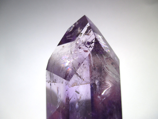 ブラジル産 アメジスト ポイント ポリッシュ 紫水晶 通販 天然石専門店 販売