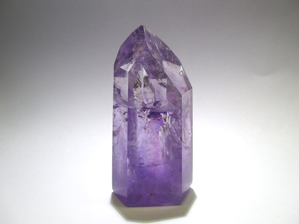 ブラジル産 アメジスト ポイント ポリッシュ 紫水晶 通販 天然石専門店 販売