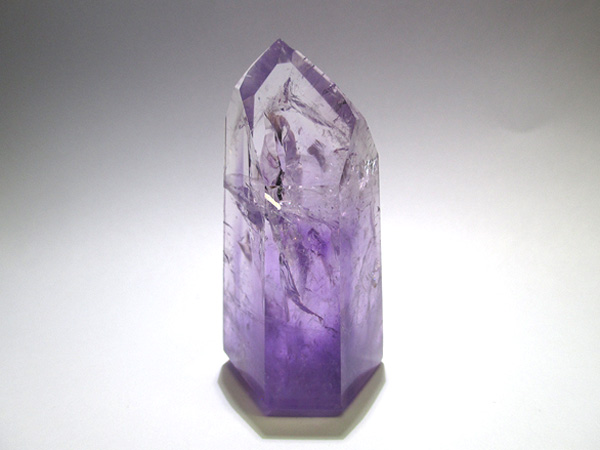 ブラジル産 アメジスト ポイント ポリッシュ 紫水晶 通販 天然石専門店 販売