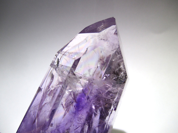 ブラジル産 アメジスト ポイント ポリッシュ 紫水晶 通販 天然石専門店 販売