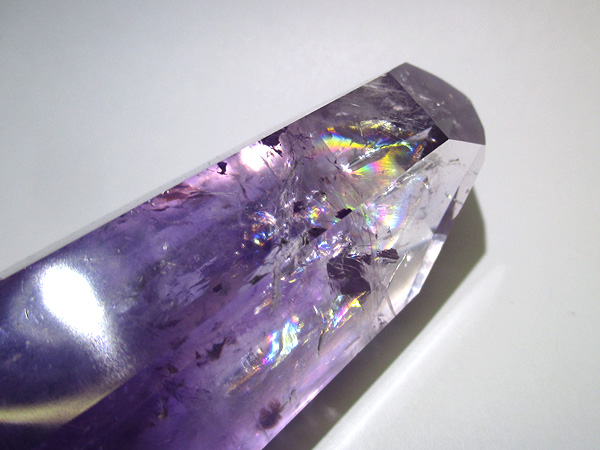 ブラジル産 アメジスト ポイント ポリッシュ 紫水晶 通販 天然石専門店 販売
