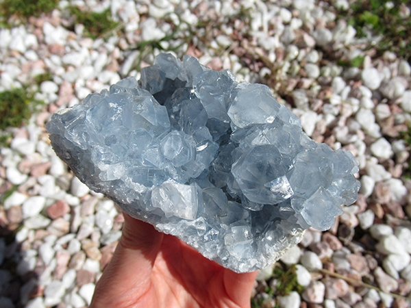 セレスタイト 原石 クラスター 天青石 天然石販売専門店