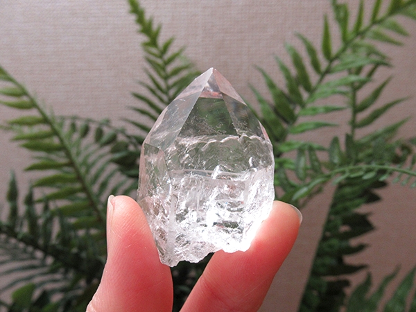 コリント産 高品質 水晶 単結晶 原石 ミナスジェライス州