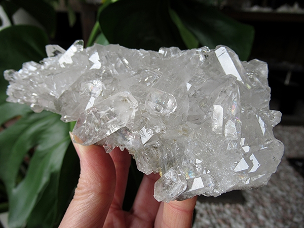 高品質　トマスゴンサガ産　クリア　クォーツ　クラスター　水晶　原石 高品質 トマスゴンサガ産 クリア クォーツ クラスター 水晶 原石