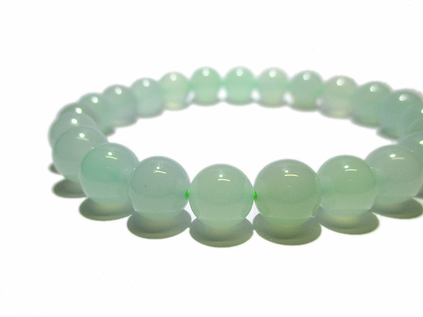 クリソプレーズブレスレットA cat_chrysoprase_bracelet-