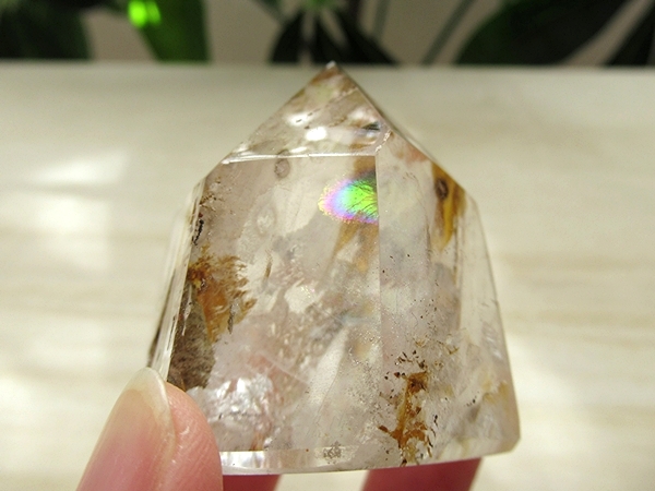 エレスチャルクォーツ　ポリッシュ　マダガスカル産　天然石