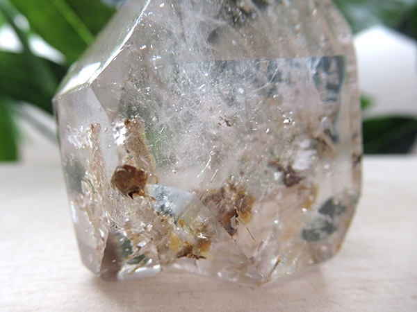 エレスチャルクォーツ ポリッシュ マダガスカル産 天然石