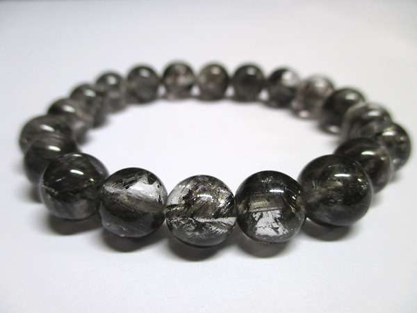 高品質】 エレスチャルクォーツ（グラファイト イン クォーツ