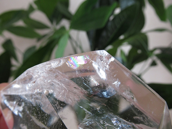 レインボークォーツ フリーフォーム 水晶 ポイント | 天然石専門店【鬮石】