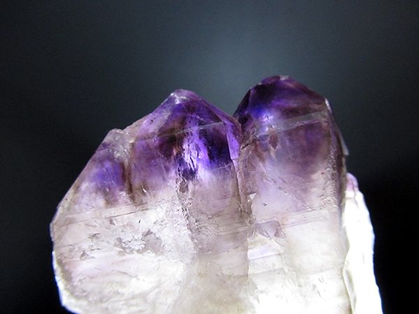 アメジストエレスチャルクォーツ 原石 コンゴーニャス産 天然石