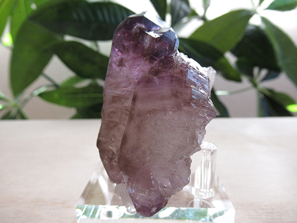 アメジストエレスチャルクォーツ 原石 コンゴーニャス産 天然石