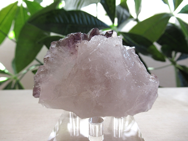 アメジストエレスチャルクォーツ 原石 コンゴーニャス産 天然石