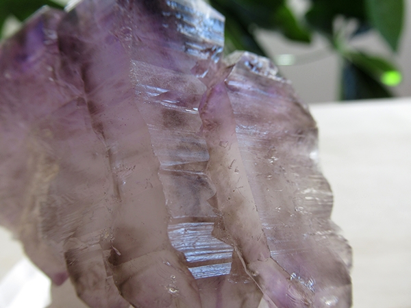 アメジストエレスチャルクォーツ 原石 コンゴーニャス産 天然石