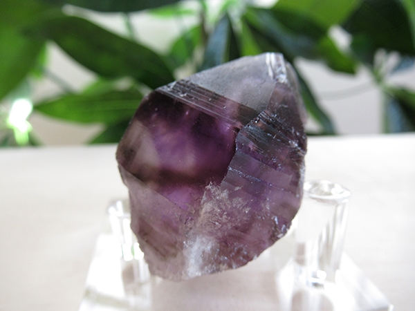 アメジストエレスチャルクォーツ 原石 コンゴーニャス産 天然石