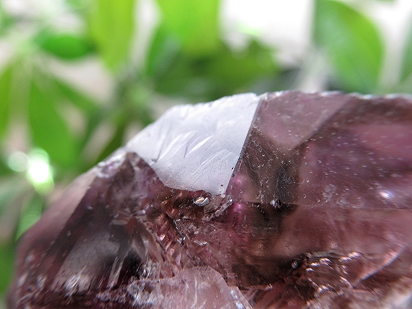 アメジストエレスチャルクォーツ 原石 コンゴーニャス産 天然石