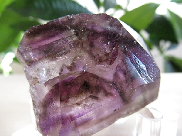 アメジストエレスチャルクォーツ 原石 コンゴーニャス産 天然石