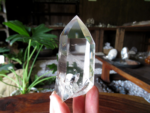 レムリアンシードクリスタル ゴイアス州産 水晶 原石 ポリッシュ