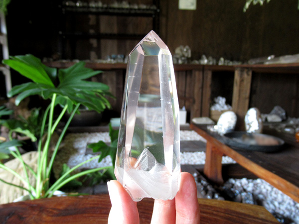 レムリアンシードクリスタル ゴイアス州産 水晶 原石 ポリッシュ