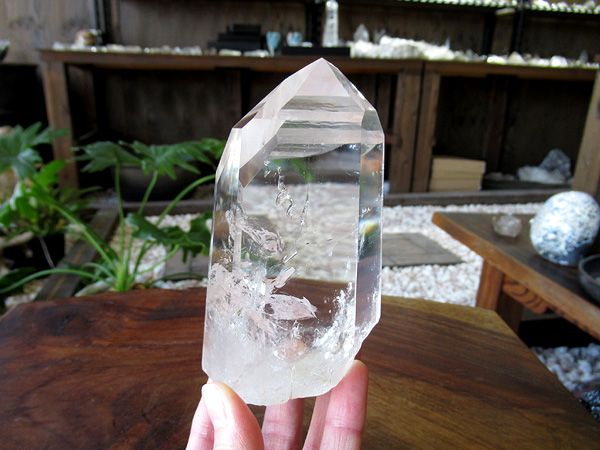 レムリアンシードクリスタル ゴイアス州産 水晶 原石 ポリッシュ