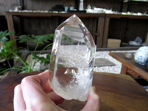 レムリアンシードクリスタル ゴイアス州産 水晶 原石 ポリッシュ