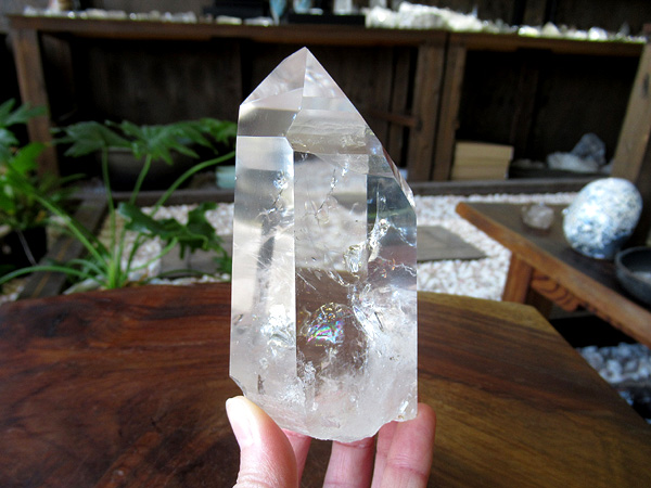 レムリアンシードクリスタル ゴイアス州産 水晶 原石 ポリッシュ