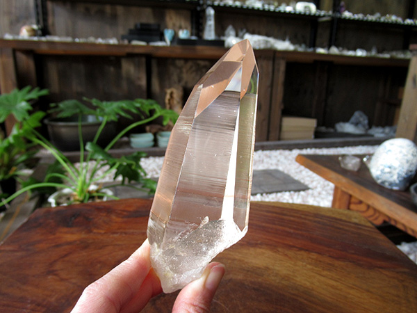 レムリアンシードクリスタル ゴイアス州産 水晶 原石 ポリッシュ
