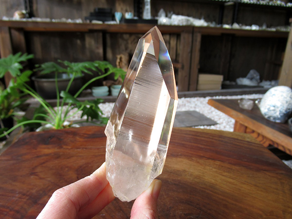 レムリアンシードクリスタル ゴイアス州産 水晶 原石 ポリッシュ