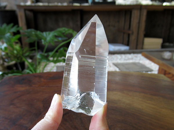 レムリアンシードクリスタル ゴイアス州産 水晶 原石 ポリッシュ