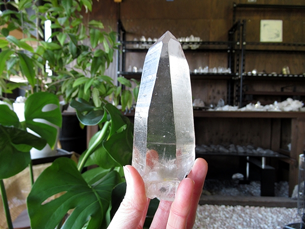 ゴイアス州 レムリアンシードクリスタル 水晶 原石 ポリッシュ