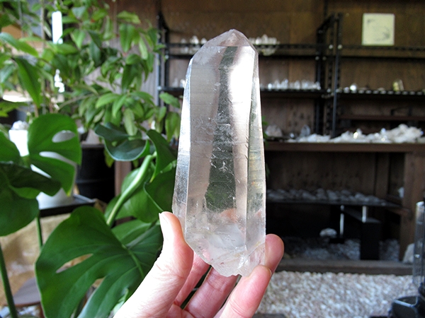 ゴイアス州 レムリアンシードクリスタル 水晶 原石 ポリッシュ