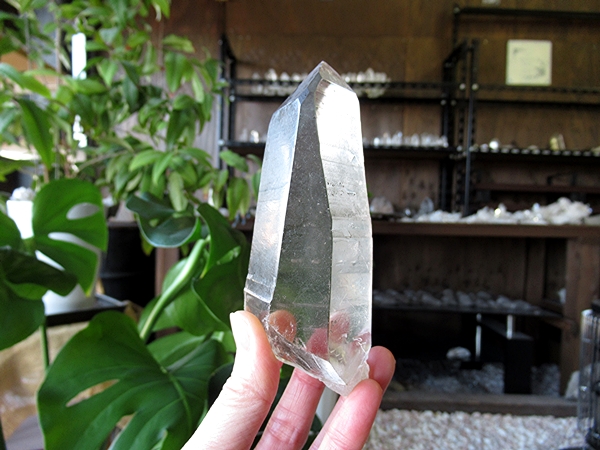 ゴイアス州 レムリアンシードクリスタル 水晶 原石 ポリッシュ