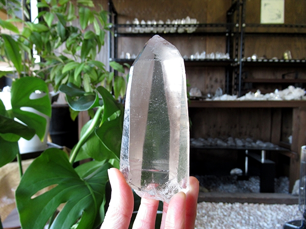 ゴイアス州 レムリアンシードクリスタル 水晶 原石 ポリッシュ