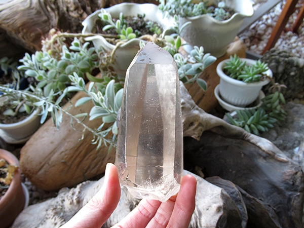 ゴイアス州 レムリアンシードクリスタル 水晶 原石 ポリッシュ