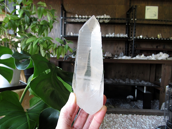 ゴイアス州 レムリアンシードクリスタル 水晶 原石 ポリッシュ