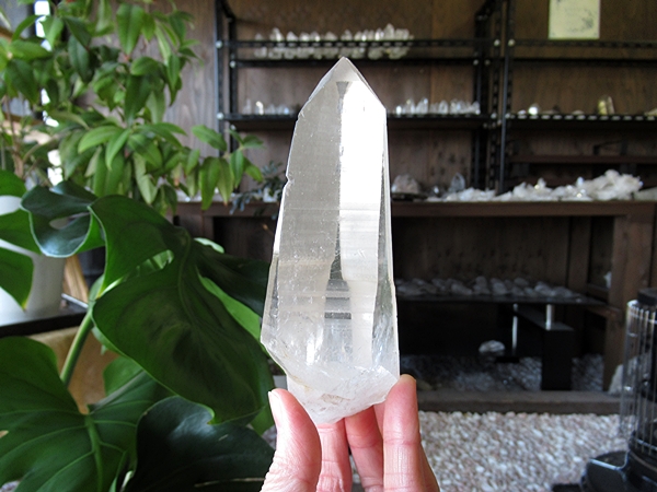 ゴイアス州 レムリアンシードクリスタル 水晶 原石 ポリッシュ