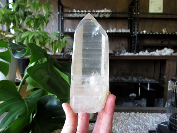 ゴイアス州 レムリアンシードクリスタル 水晶 原石 ポリッシュ