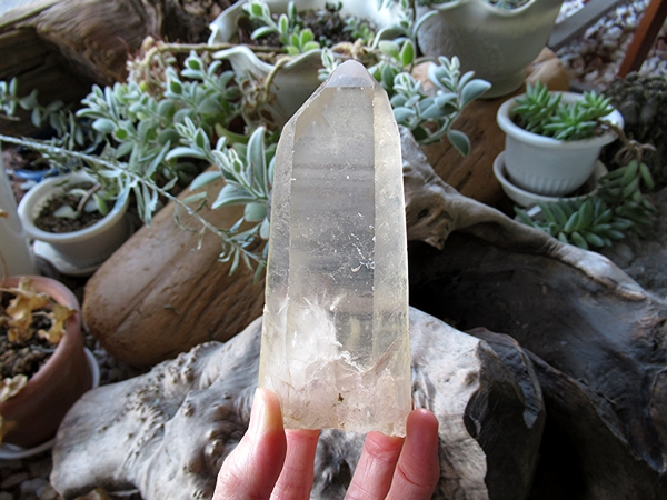 ゴイアス州 レムリアンシードクリスタル 水晶 原石 ポリッシュ