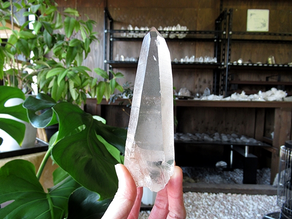 ゴイアス州 レムリアンシードクリスタル 水晶 原石 ポリッシュ