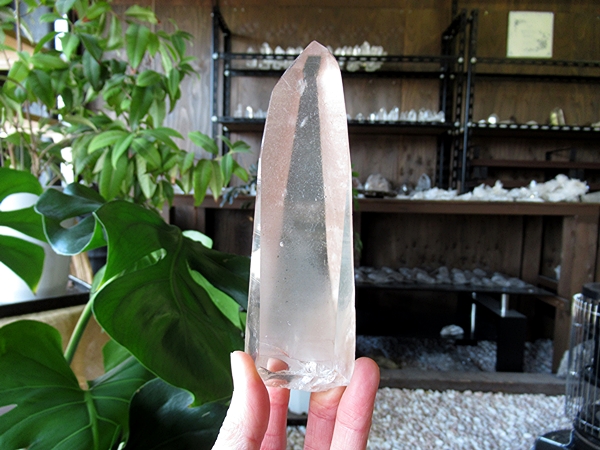 ゴイアス州 レムリアンシードクリスタル 水晶 原石 ポリッシュ