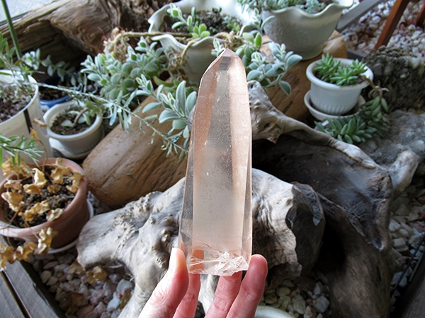 ゴイアス州 レムリアンシードクリスタル 水晶 原石 ポリッシュ