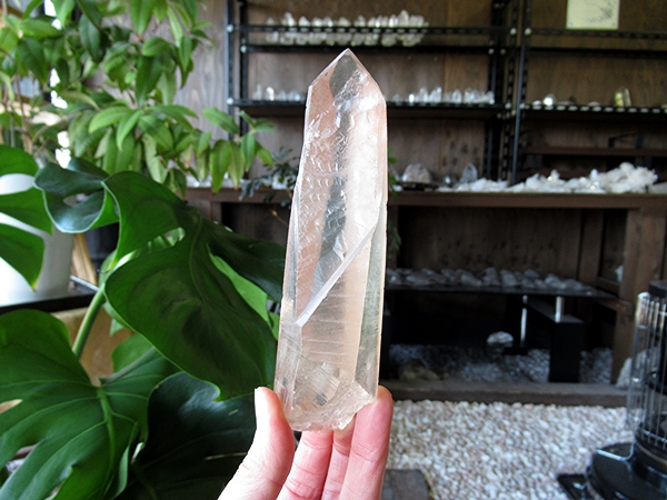ゴイアス州 レムリアンシードクリスタル 水晶 原石 ポリッシュ