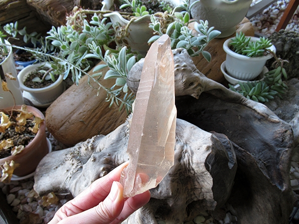 ゴイアス州 レムリアンシードクリスタル 水晶 原石 ポリッシュ