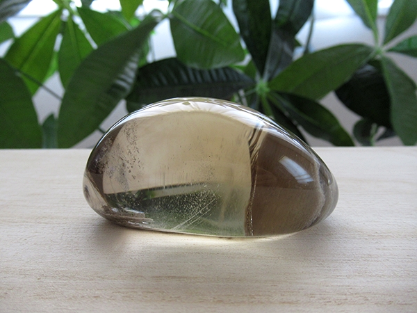 一点物】高品質✨虹入り シトリン 原石 ポリッシュ 研磨 インテリア✩.*˚