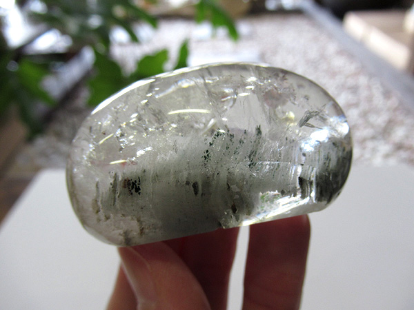 ブラジル産 高品質 ガーデン クォーツ 原石ポリッシュ 水晶