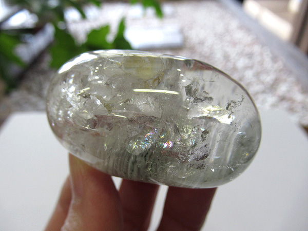 ブラジル産 高品質 ガーデン クォーツ 原石ポリッシュ 水晶